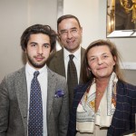 Me Emmanuel Nommick, administrateur de France-Amériques, accompagné de son épouse et de leur fils