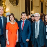 De gauche à droite : M. Stéphane Witkowski, Président de l'IHEAL, S. Exc. Mme Maria de la Paz Donoso Castellon, Ambassadeur de l'Equateur en France, M. Carlos Quenan, Vice-Président de l’Institut des Amériques , S. Exc. M. Jean-Marc Laforêt, Ambassadeur de France en Colombie, et S. Exc. Mme Maria del Carmen Squeff, Ambassadeur d'Argentine en France