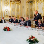Dîner en l'honneur de S. Exc. M. Gérard Araud, Ambassadeur de France aux Etats-Unis