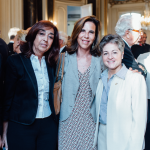 S.Exc. Mme Maria del Carmen Squeff, Ambassadeur d'Argentine en France, Mme Kareen Rispal, Directrice des Amériques et des Caraïbes au Ministère des affaires étrangères, et S.Exc. Mme Carmen Eleonora Ortez Williams, Ambassadeur du Honduras en France