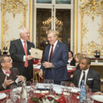 Maitre Xavier DELCROS 
Monsieur Jean-Luc FOURNIER, 
Monsieur D. Brent HARDT
Monsieur Jean-Claude BEAUJOUR 
S. Exc. Monsieur Marco Tulio CHICAS SOSA Ambassadeur extraordinaire et plénipotentiaire du Guatemala en France 

©Vincent Baillais
