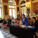 Membre du Jury (de g. à d.): Claudine MELLON, Jany CAMPELLO, Nathalie BERA-TAGRINE et Kazurou OI